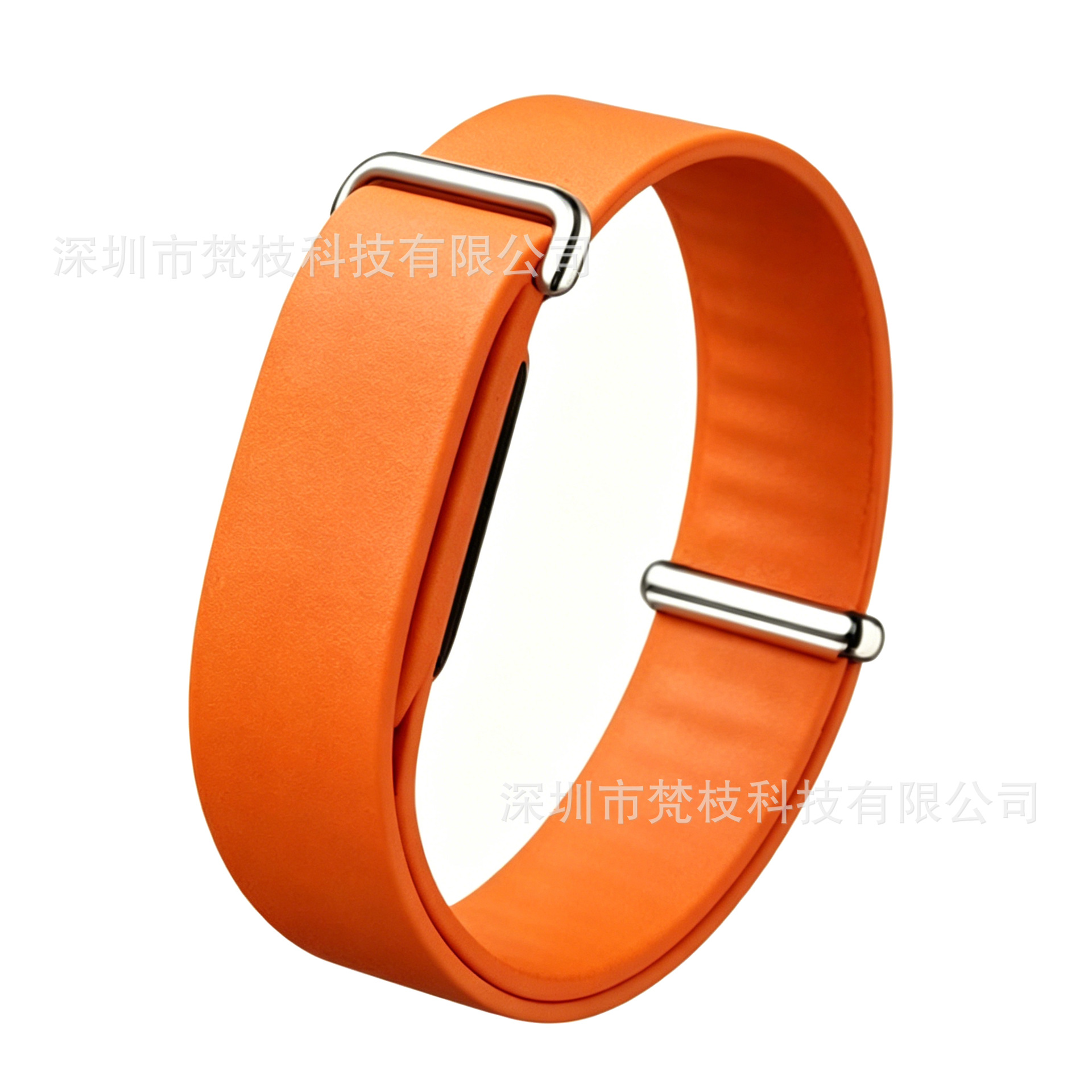 Silicone sport loop band in Orange