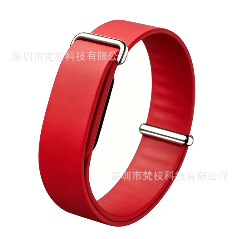 Silicone sport loop band in Red