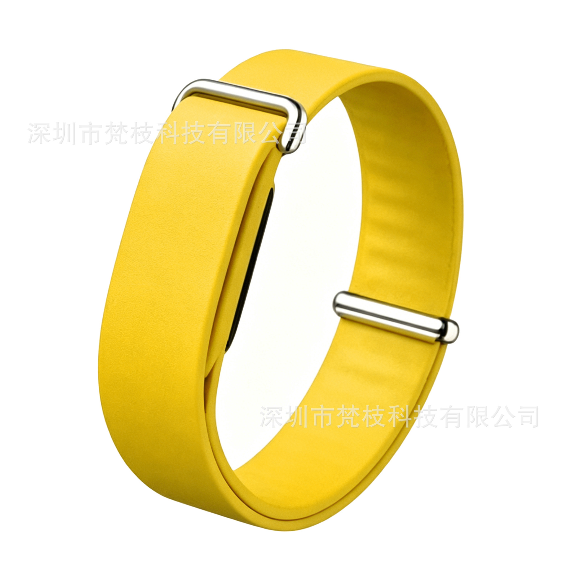 Silicone sport loop band in Yellow